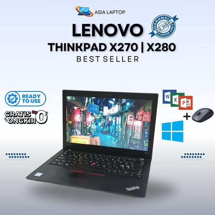 Lenovo Thinkpad X270 X280 X250 Core i5 / i7 RAM 16GB SSD 512GB - X260 I3-6, 8GB/128GB