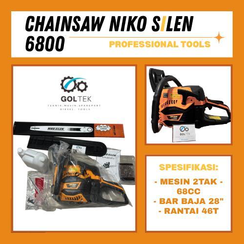 Mesin Gergaji | Chainsaw NIKO SILEN 6800