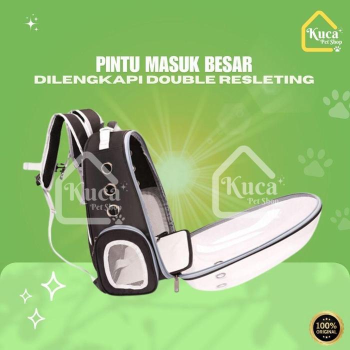 Promo Tas Ransel Astronot Kucing Transparan Tas Astronaut Kucing Besar Pet Accessories Tas Kucing
