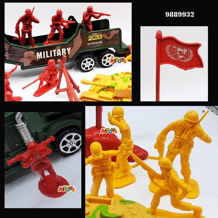 Mainan Army Set Mainan Tentara Perang Mainan Tentara Plastik Mainan Tentara Set Mainan Tentara Murah