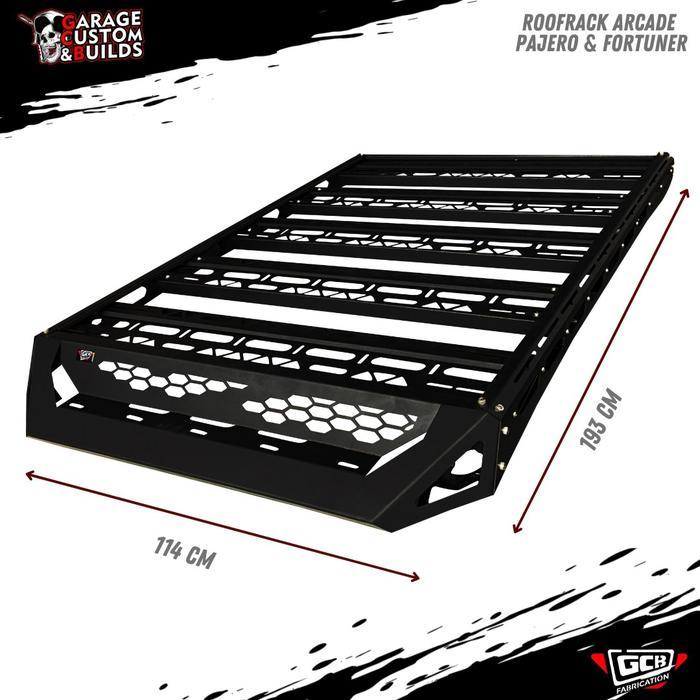 ROOFRACK ARCADE PAJERO FORTUNER | rak atas mitsubishi pajero