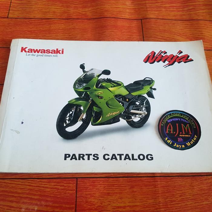 Buku Part Katalog Catalog Copian Kawasaki Ninja 150 RR