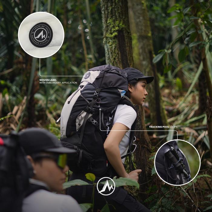 Eiger Adventure - Tas Ransel Gunung Anti Gravity Kapasitas Besar