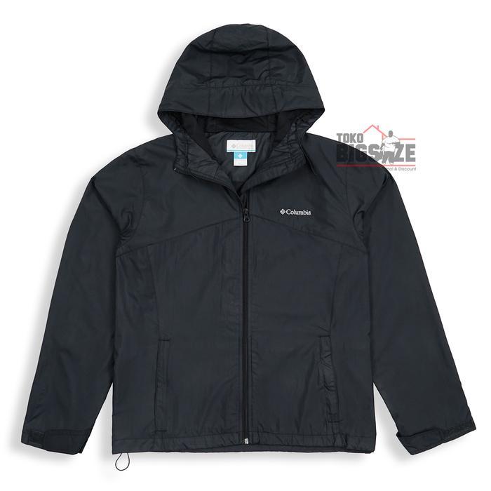 Women Outdoor Jacket Bigsize - Jaket Wanita Jumbo CLM0058 - Hitam, 2XL