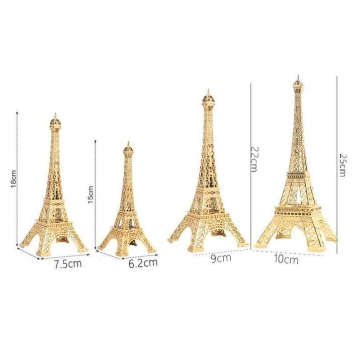 Vixplorn Miniatur Menara Eiffel Paris/Miniatur Menara Eiffel Tinggi 25 Cm /Menara Eiffel Paris