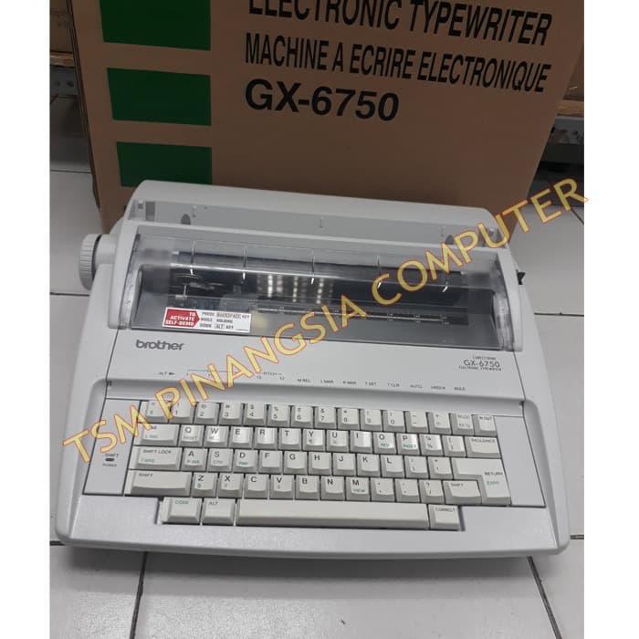 Terlaris Brother Gx-6750 Mesin Tik Elektrik