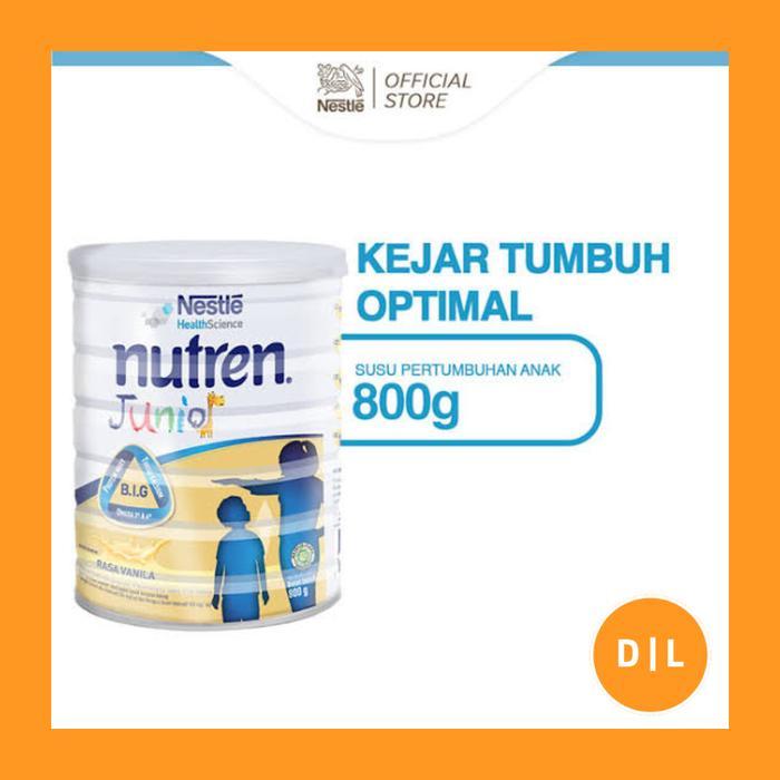NUTREN JUNIOR 800GR / NUTREN SUSU BUBUK VANILA 800 GR