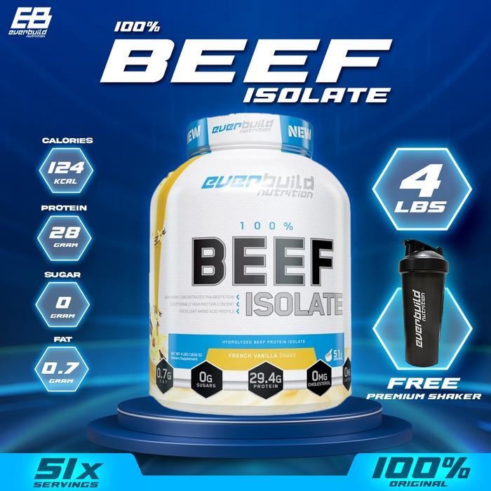 Everbuild Nutrition Beef Isolate 4 Lbs