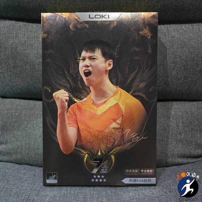 Bat Pingpong Loki 7 Star Carbon Tube Tech ORIGINAL