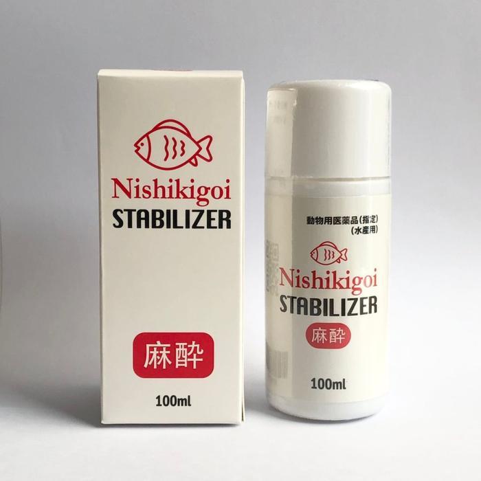 Khusus Gosend Bius Ikan Koi, Nishikigoi Stabilizer Anesthetic Koi & Arwana 100Ml