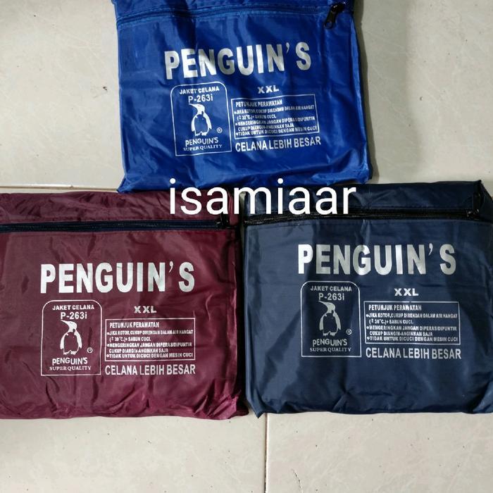 Jas hujan jaket celana penguin.s p263i Tahan air