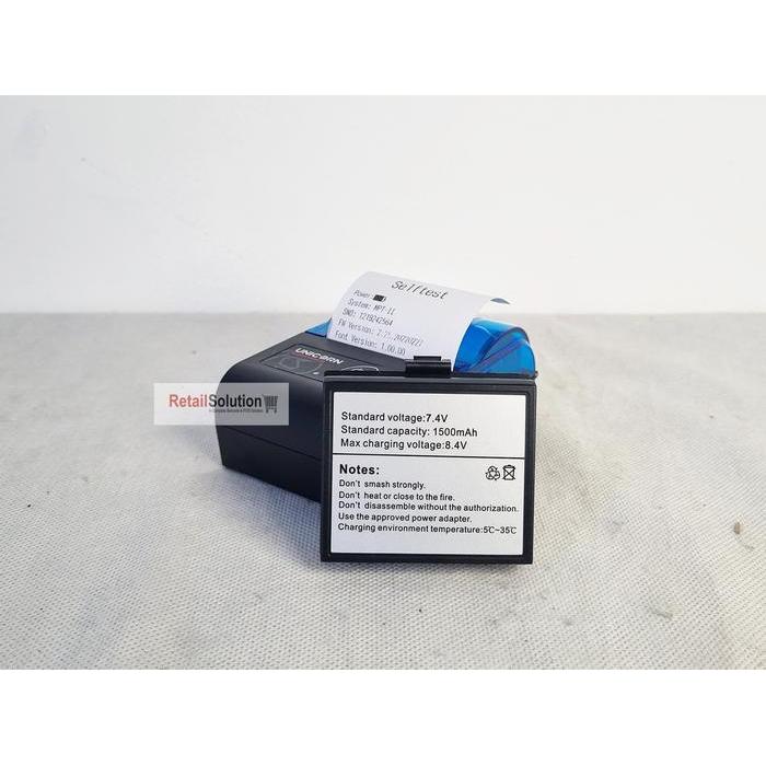 Printer Thermal Bluetooth Mobile UNICORN MP-58X / MP58X Support MOKA