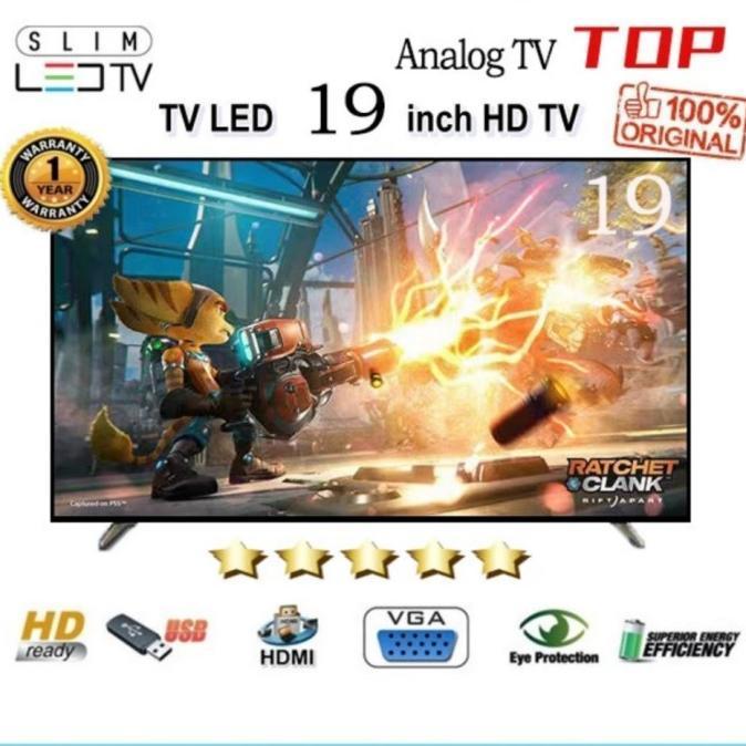 SMART TV ANDROID 25 INCH READY LED TV MONITOR 19/20/21/22 INCH HD - 19 monitor