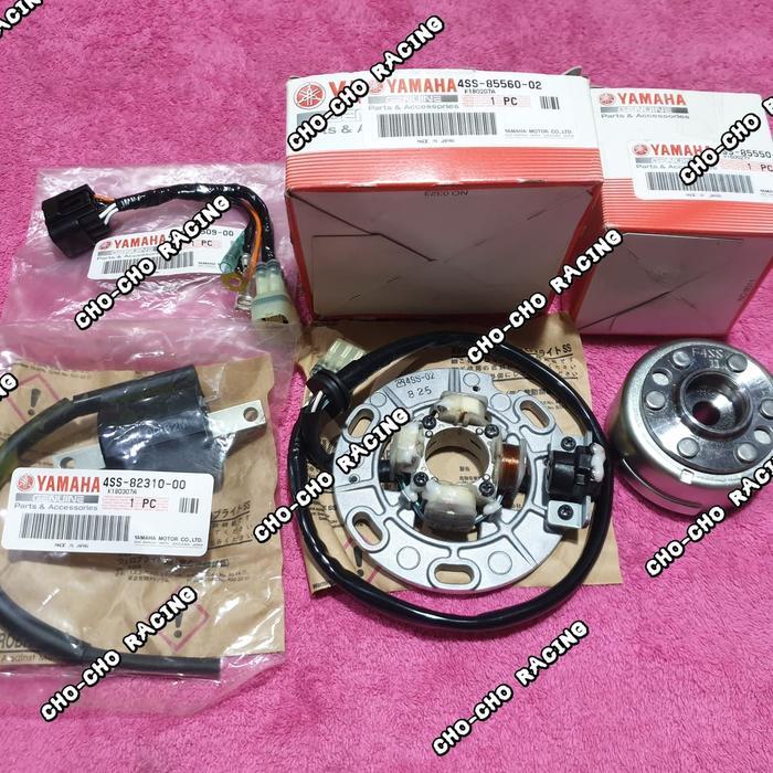 PENGAPIAN SET YZ125 YZ 125 GARPUTALA 4SS MORIC JAPAN ORIGINAL YAMAHA