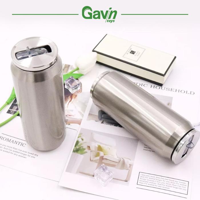 Hemm - Beer Can - Botol Minum Tumbler Stainless 500Ml Insulated Bottle 500 Ml