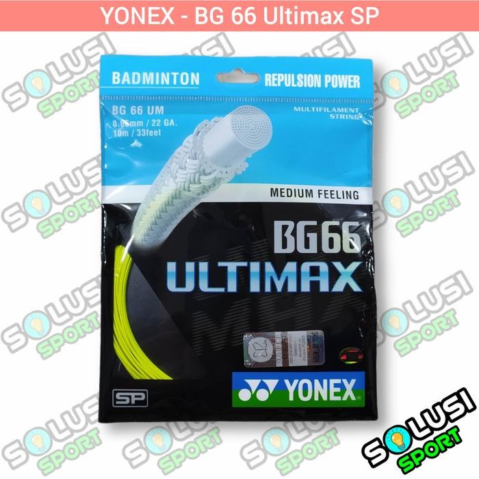 Senar Badminton Yonex BG66 BG 66 Ultimax SP Original
