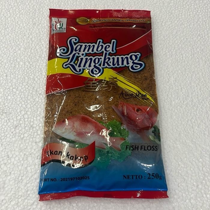 

ORIGINAL Sambelingkung ( Abon Ikan ) Fish Kakap 250gr READY STOCK