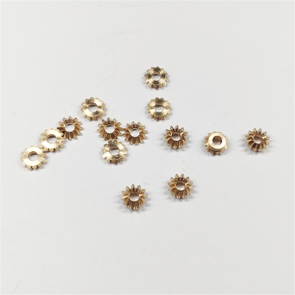 0.4M 12T 2Mm Step Bevel Gear 90 Degree Right Angle Drive Metal Bevel Gear Diy Models