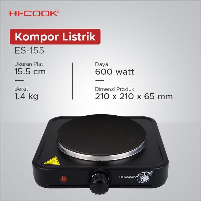 Kompor Listrik Hi-Cook Es-155