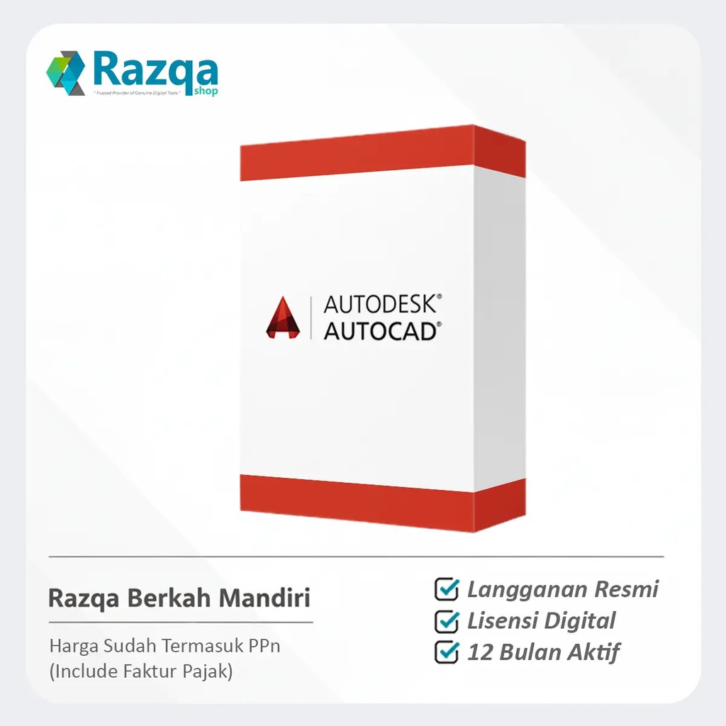 Autodesk AutoCAD - Langganan 1 Bulan