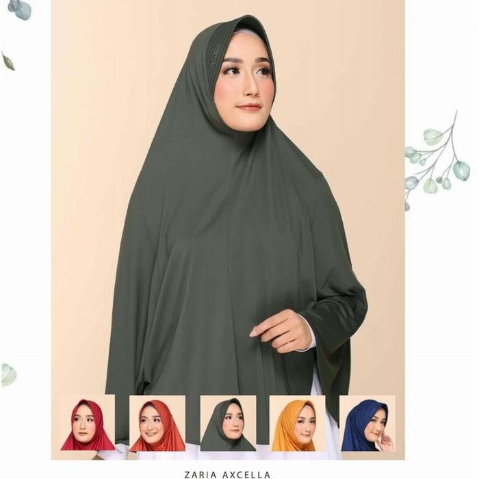 SIAPKIRIM Jilbab Instan Bergo Syari Elzatta Hijab Zaria XL Axcella READY STOCK