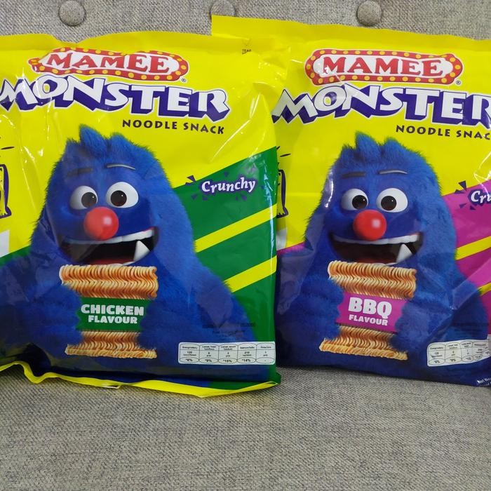 

Pilihan- Mamee Monster Noodle Snack 200Gr Isi 8 Mini Pack