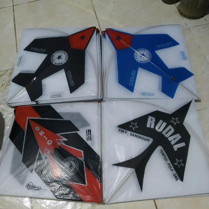 layangan sukhoi full bambu petung