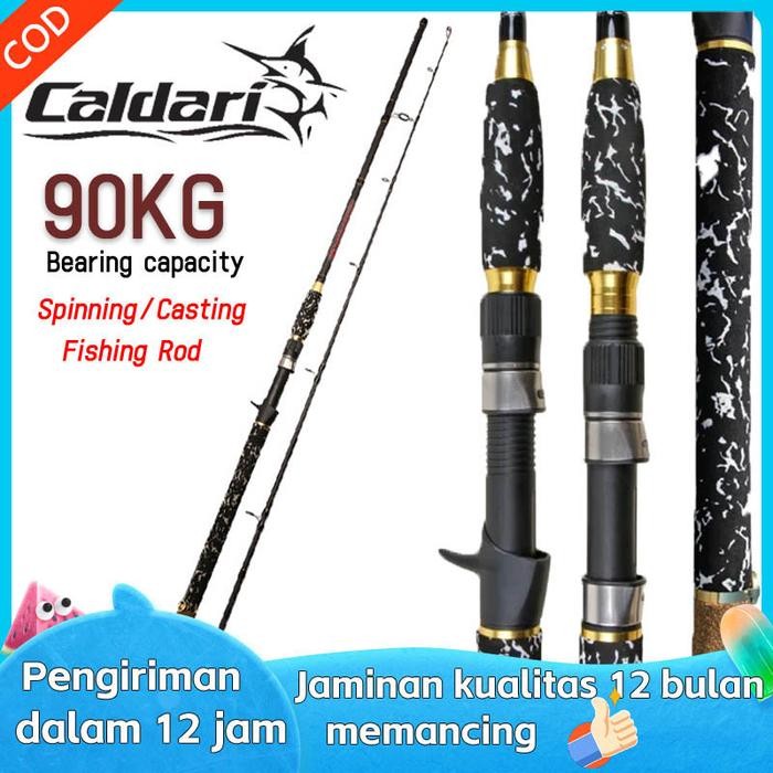 Seahawk Fishing - Caldari Rod Pancing Carbon Lure Spinning Rod Xh Power Sea Pole Casting Rod