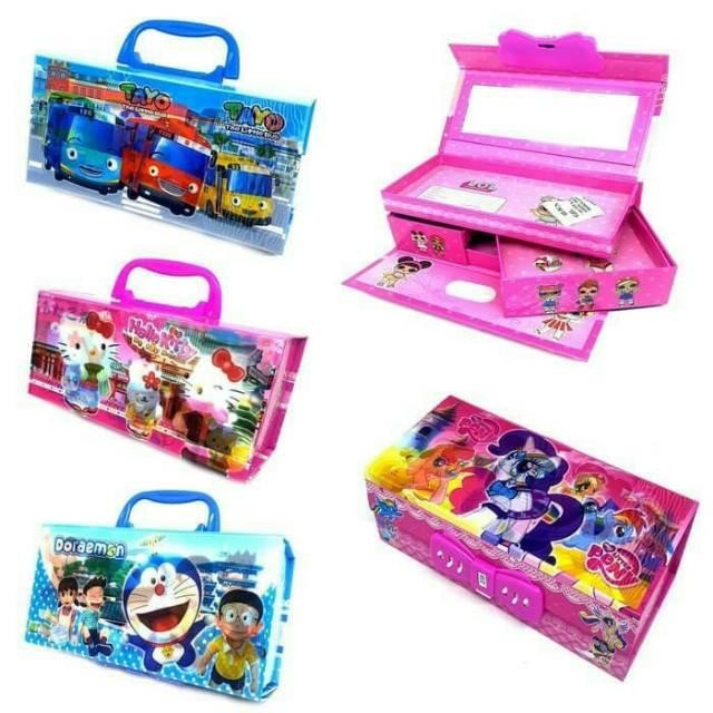 

BESAR KOTAK KODE KOTAK AKSESORIS TEMPAT PENSIL STATIONERY MAKE