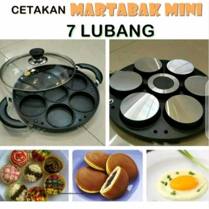Cetakan martabak ni / cake pan tlon suggo 7lubang