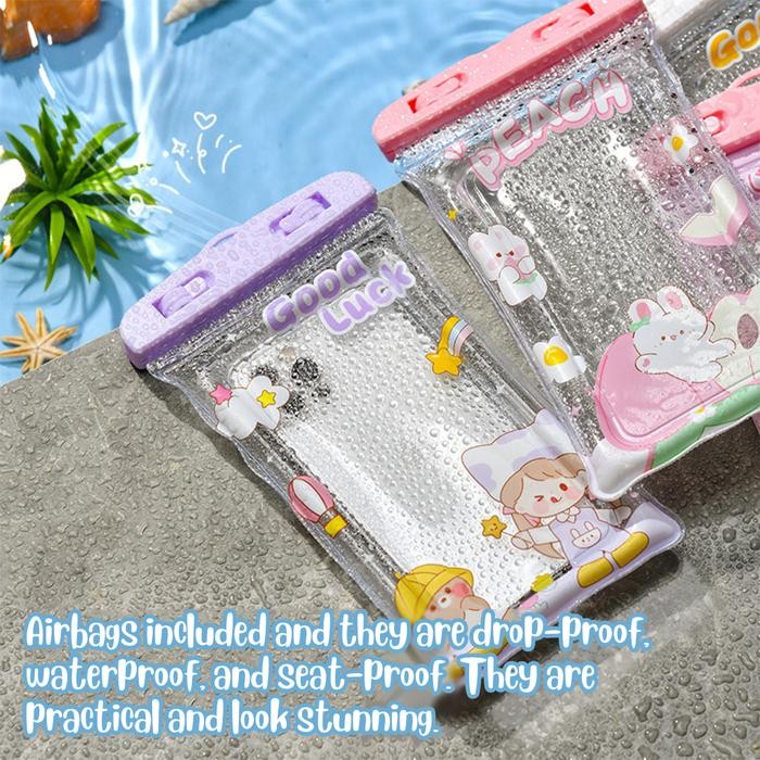 

Sarung Handphone Anti Air Universal Tas Handphone Tahan Air Waterproof Case Bear