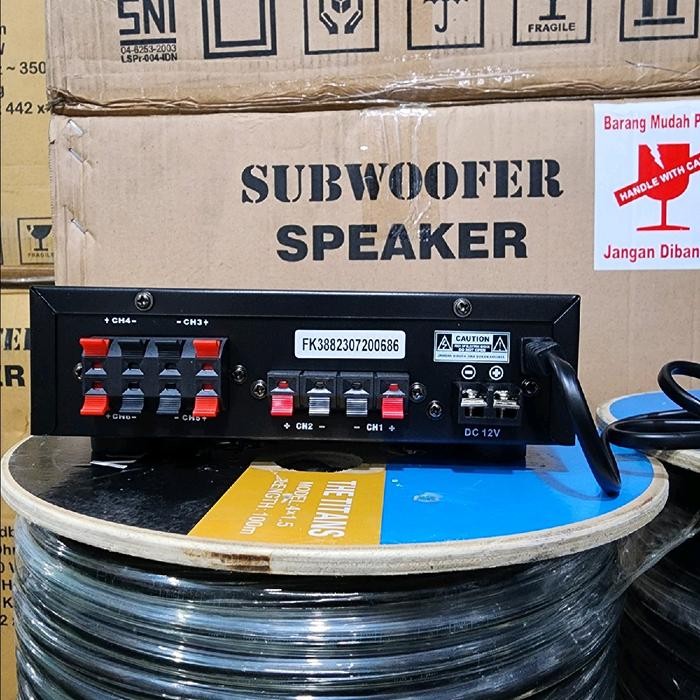 Ampli Walet Fujikaya Fk 388 3 Player Garansi 1 Tahun #Ampliwalet Amplifier