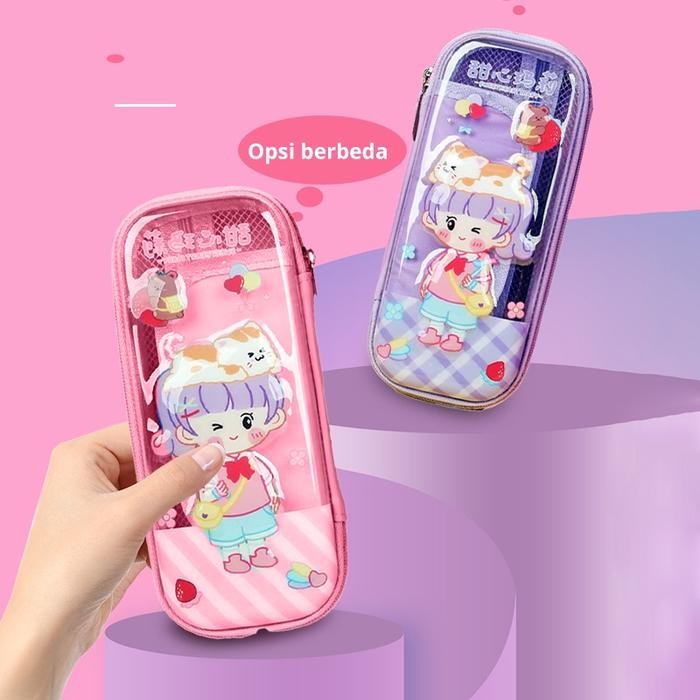 

Sale DeltaKotak Pensil Anak Murah Motif Anak Tempat Pensil Anak / Tempat Pensil Aesthetic Tempat