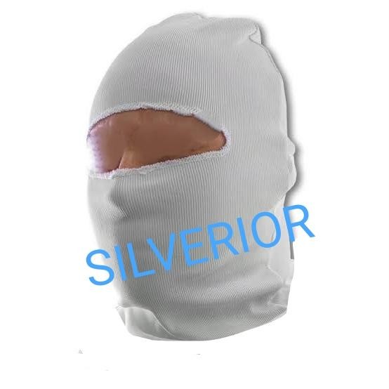 Sarung Tutup Penutup Topeng Cover Full Face Wajah Kepala Ninja Putih