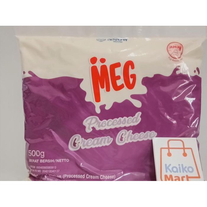 

Pilihan- Meg Processed Cream Cheese 500Gr