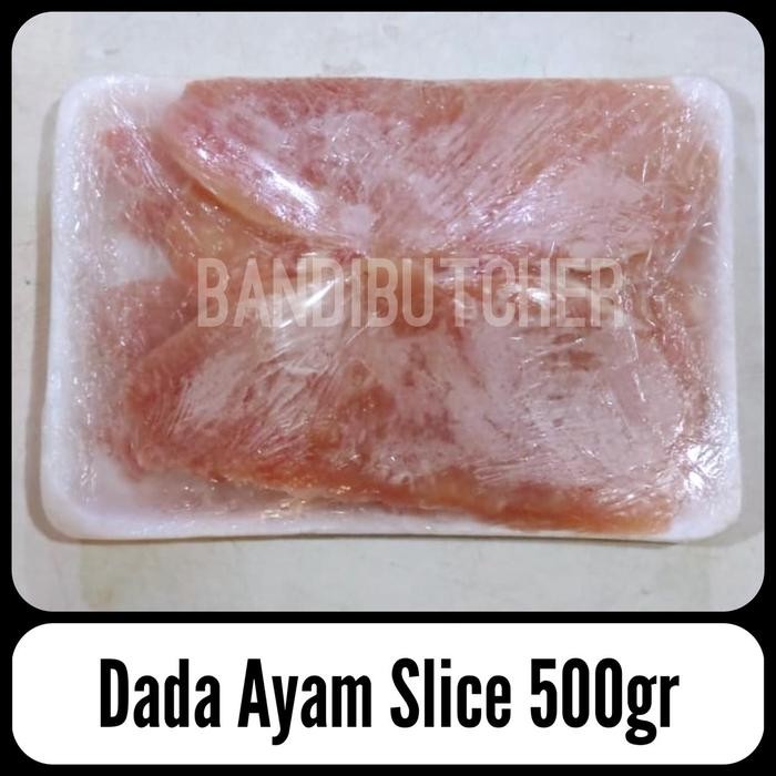 

Pilihan- Ayam Slice / Dada Ayam Slice / Irisan Dada Ayam Teriyaki 500 Gr