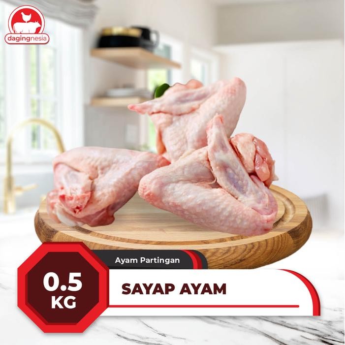 

Pilihan- Sayap Ayam / Chicken Wings Premium Quality - 500Gr