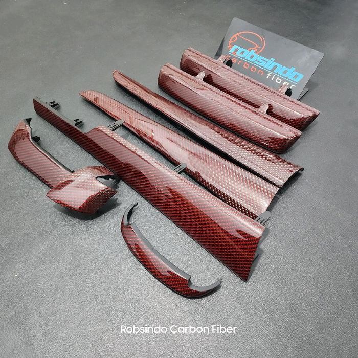 Ready panel carbon interior innova reborn venturer red kevlar/carbon