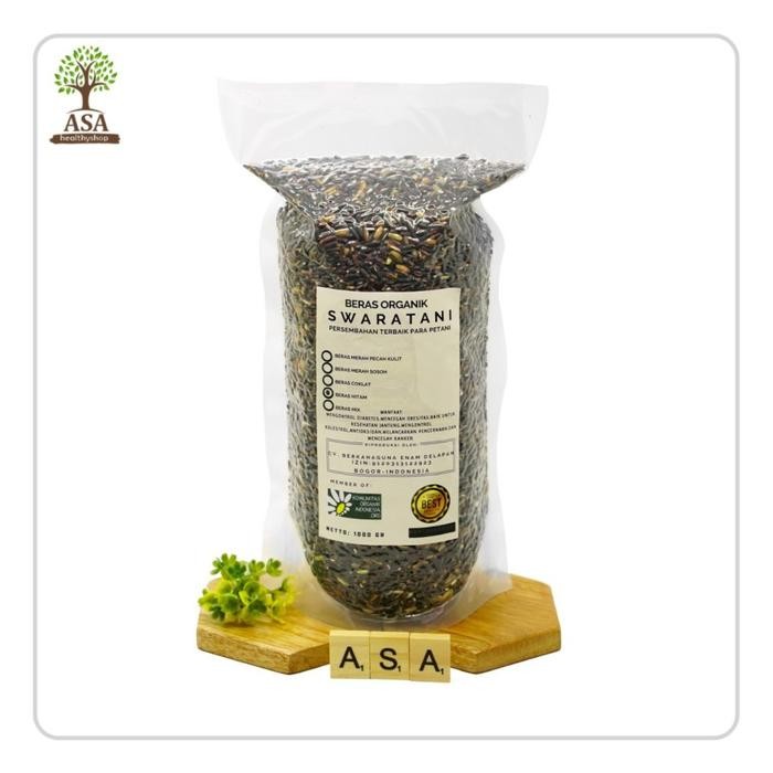 Beras Hitam Organik - 1 Kg