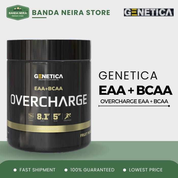 GENETICA Overcharge EAA + BCAA Amino Synergy
