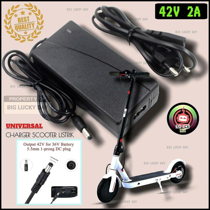 Pilihan- Charger 36V Lithium Output 42V 2A Scooter Listrik Cas Casan Sparepart