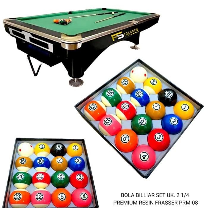 Frasser Bola Biliar / Bola Billiard / Bola Bilyar Premium / Bola Belgi / Bola Premier Belgium
