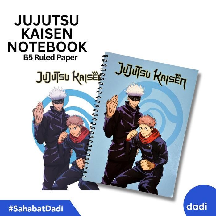 

Dadi - Jujutsu Kaisen Notebook - Buku Tulis