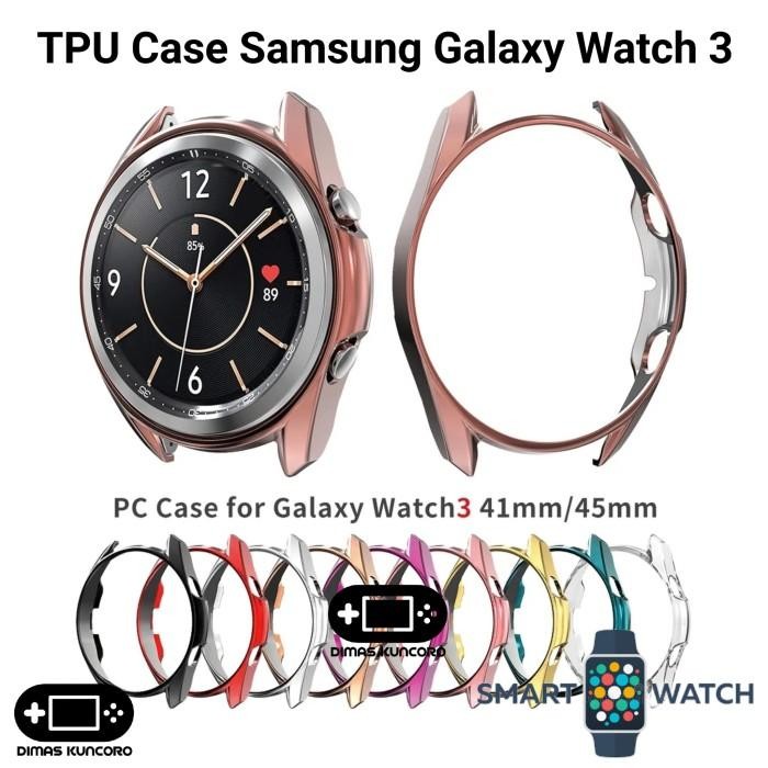 TPU Case Samsung Galaxy Watch 3 silicone protector casing samsung galaxy watch 3 watch3 41mm 45mm