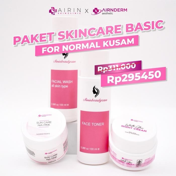 Pilihan- Airnderm Aesthetic Paket Normal Kusam (By Airin Beauty)
