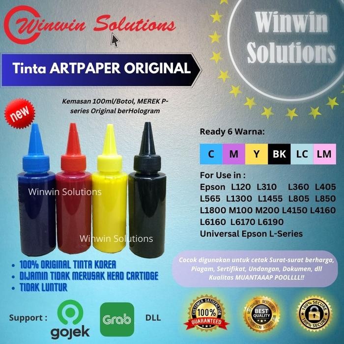 

OJ BEST QUALITY Tinta Artpaper KOREA 100ml Tidak Luntur LIGHT CYAN