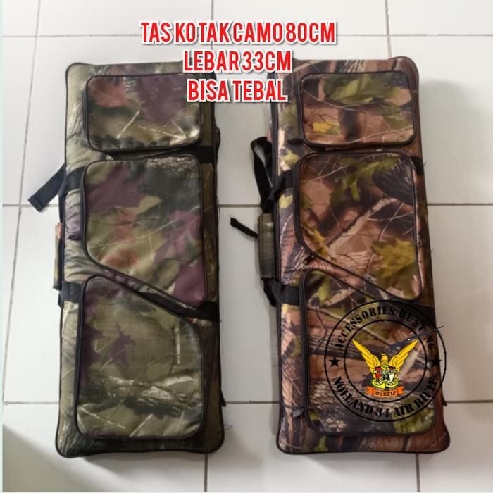 DISKON tas senapan kotak camo 80cm READY STOCK