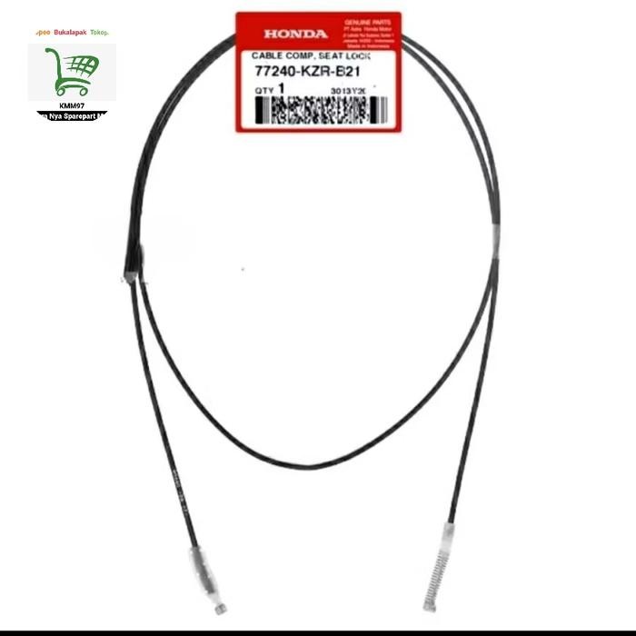 Ready Kabel Comp Seat Lock Kabel Jok Vario 125 Old Kzr 77241Kzr600 Asli Original Ahm