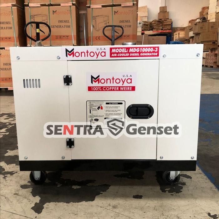 Ready Genset 10 kva 3 phase Montoya MDG10000-3 USA Technology