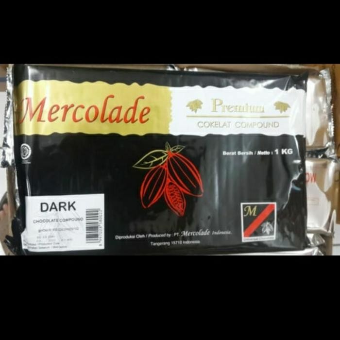 

Stok Baru Marcolade Premium Dark Coklat Compound / coklat batang 1 kg